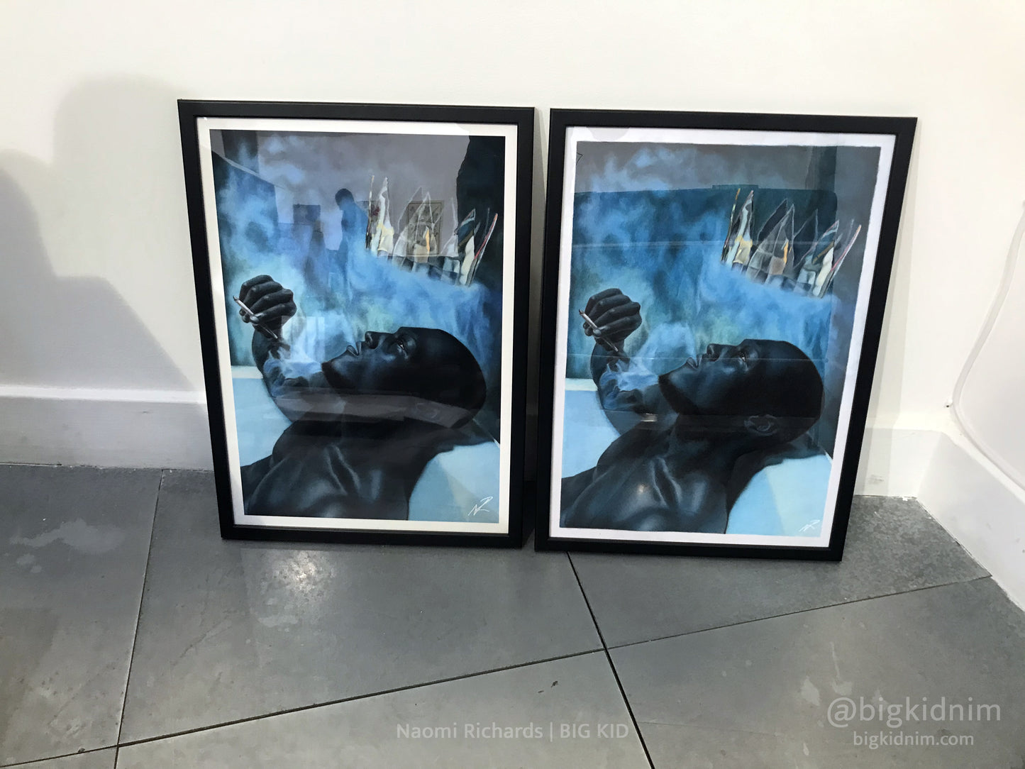 'KING STORMZ' ORIGINAL ARTWORK (SIGNED BY STORMZY)